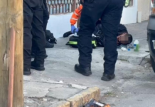 Retienen y golpean a presunto ladrón en la colonia Santa María