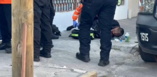 Retienen y golpean a presunto ladrón en la colonia Santa María