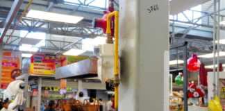 Supervisan conexiones de gas LP en mercado de Texmelucan