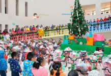 Reyes Magos llevan alegría a casas de asistencia del SEDIF