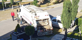 Hallan restos humanos en contenedor de basura en Coronango