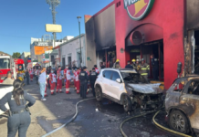 Procesan a seis personas por incendio en tienda de Hermosillo
