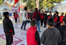 Fortalecen formación cívica en estudiantes de San Miguel Canoa