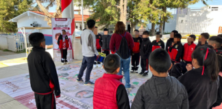 Fortalecen formación cívica en estudiantes de San Miguel Canoa