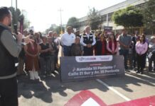 Pepe Chedraui rehabilita circuito vial de la 33 Poniente-21 Sur-35 Poniente