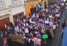 Sin cercos ni resguardo en Puebla para el 8M; permitirán iconoclasia