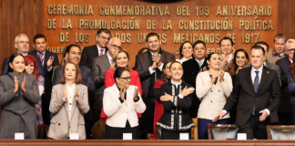 Alejandro Armenta destaca carácter social de la Constitución de 1917