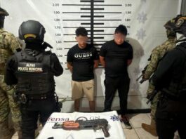 Policía de Texmelucan repele agresión y captura a dos generadores de violencia