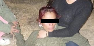 Mujer es atada a poste por presunto robo de tanque de gas en Barranca Honda