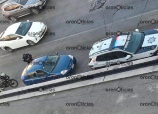 Disparan contra dos automovilistas en Vía Atlixcayotl y Periférico Ecológico