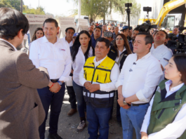Texmelucan supervisa construcción de colectores para rescatar el río Atoyac