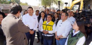 Texmelucan supervisa construcción de colectores para rescatar el río Atoyac