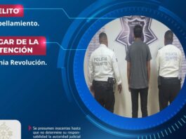 Detienen a menor motociclista por atropellar a adulta mayor en Atlixco