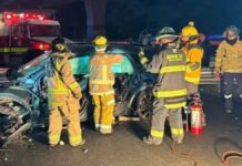 Conductor de auto deportivo muere por choque en la México-Puebla