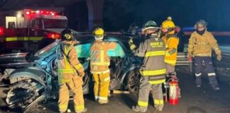 Conductor de auto deportivo muere por choque en la México-Puebla