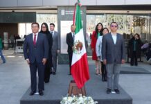 Congreso de Puebla conmemora el Día de la Bandera Mexicana