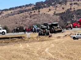 Agricultores bloquean la México-Veracruz y el Arco Norte