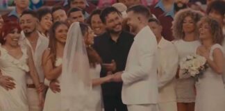 Fue real la boda en espectáculo de Bad Bunny en el Super Bowl