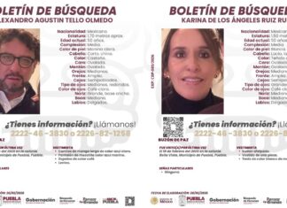 Inician acciones para dar con paradero de dos personas en Puebla