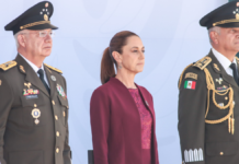 Sheinbaum encabeza 113 aniversario del Ejército en Puebla