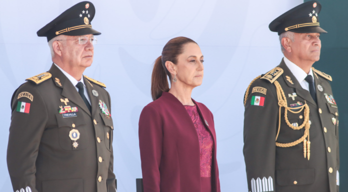 Sheinbaum encabeza 113 aniversario del Ejército en Puebla