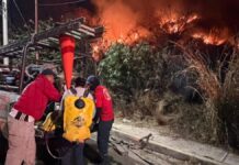 PC de San Pedro Cholula atiende nuevo incendio en ladera del Cerro Zapotecas
