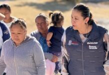 Laura Artemisa y habitantes de Santo Tomás Chautla definen obras prioritarias