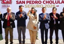 Conmemoran Día de la Bandera y arranca Operativo “San Pedro Cholula Seguro”