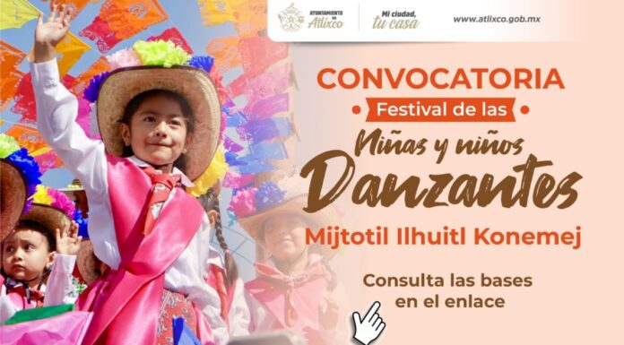 Lanzan convocatoria para festival infantil de danzantes en Atlixco