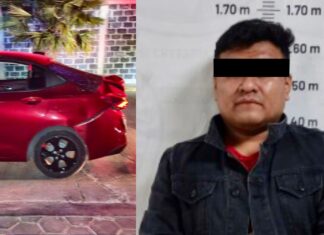 Detienen a hombre conduciendo alcoholizado en Cuautlancingo