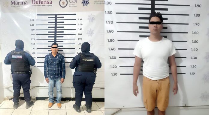 Texmelucan recupera dos vehículos robados y asegura a los conductores