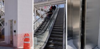 Vandalizan elevadores y escaleras de Vía Atlixcáyotl; presentarán denuncia
