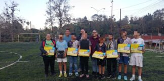 Impulsa Guadalupe Vargas dignificación de Unidad Deportiva en Xicotepec