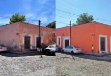 Puebla capital mejora 42 fachadas de casonas en Barrio de El Alto