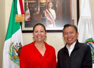 José Luis Figueroa Cortés se reúne Bienestar para fortalecer acciones