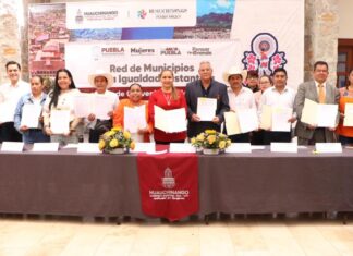 Firman convenio “Red de Municipios por la Igualdad Sustantiva”