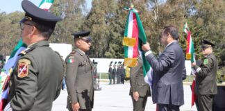 Armenta destaca a Fuerzas Armadas como pilar de la soberanía nacional