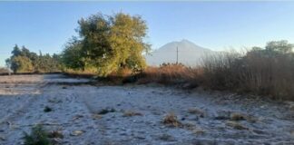 Temperaturas bajo cero azotan al Valle de Serdán y la Sierra Nororiental