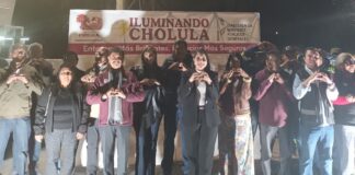 San Pedro Cholula moderniza luminarias aledañas a la Zona Arqueológica