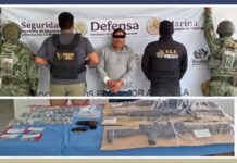 Detienen a hombre que disparó contra agentes durante cateo en Puebla