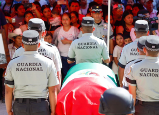 Despiden a sargento poblano caído en operativo contra “El Mencho”