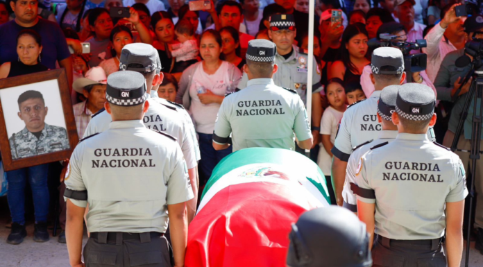 Despiden a sargento poblano caído en operativo contra “El Mencho”