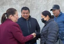 Obra Comunitaria construye caseta de transporte público en Río Blanco: Laura Artemisa