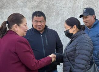 Obra Comunitaria construye caseta de transporte público en Río Blanco: Laura Artemisa