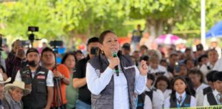 Obra Comunitaria “regresa dinero del pueblo al pueblo”: Laura Artemisa