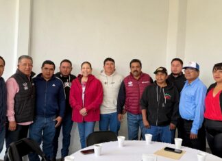 Laura Artemisa supervisa programas de Bienestar en Totimehuacan