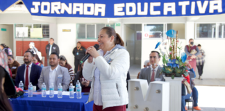 Laura Artemisa encabeza Jornada Educativa en Secundaria General 11