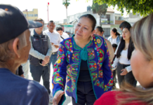 Laura Artemisa recorre parques para su rehabilitación integral