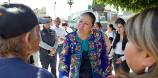 Laura Artemisa recorre parques para su rehabilitación integral