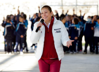 Laura Artemisa anuncia estudios de la vista en secundaria de La Margarita